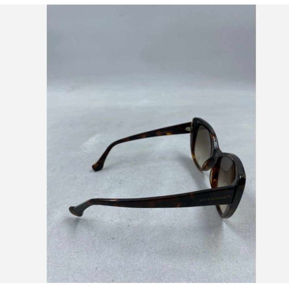 Balenciaga Brown Tortoiseshell Gradient Cat Eye Women Sunglasses EUC - Picture 5 of 7